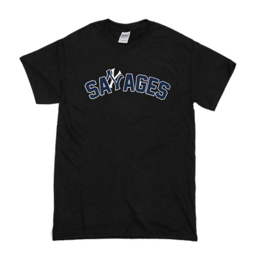 Aaron Boone Savages Shirt Yankees Savages t shirt