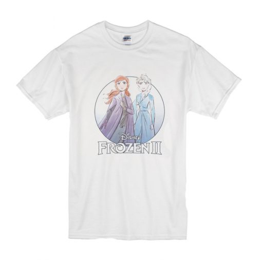 Anna and Elsa frozen 2 t shirt