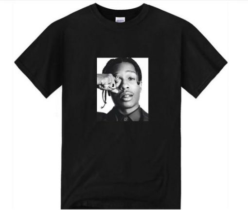 Asap Rocky custom t shirt