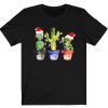 Cactus Lover Merry Christmas t shirt