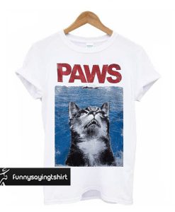 Cat Paws Jaws t shirt
