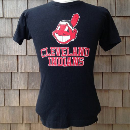 Cleveland Indians t shirt back