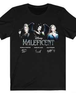 Disney Maleficent 2 Cast Signature t shirt