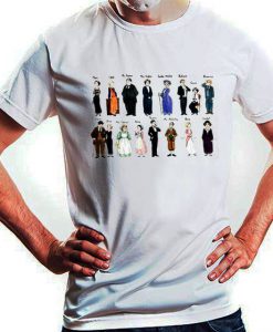 Downton Abbey Characters t shirt