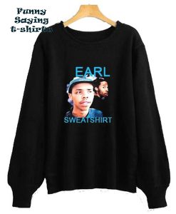 Earl Sweatshirt Black sweatshirt