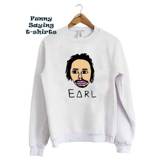 Face Earl White sweatshirt