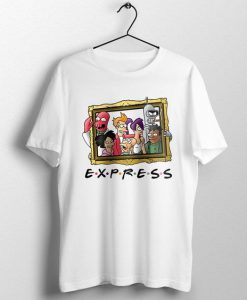 Friends Express – Futurama Planet Express Fry t shirt