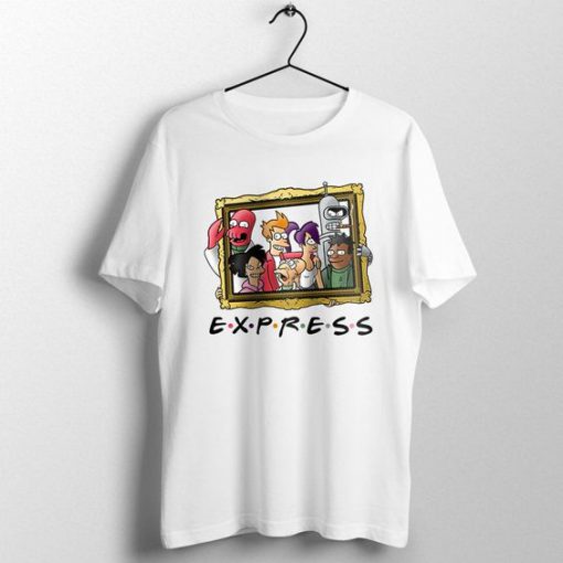 Friends Express – Futurama Planet Express Fry t shirt