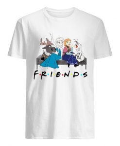 Friends TV show Frozen character t shirt