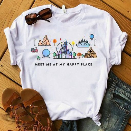 Meet Me At My Happy Place t shirt