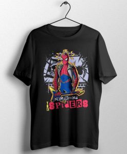 Nevermind The Spiders – Spiderman Spiderpunk Sex Pistols Sid Vicious t shirt