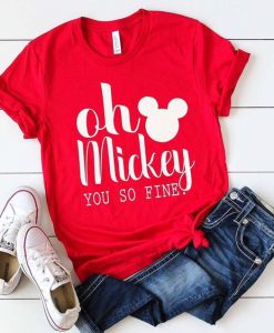 Oh Mickey t shirt