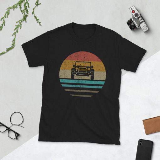 Retro Jeep t shirt