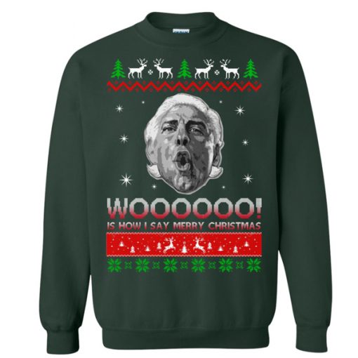 Ric Flair Christmas sweatshirt