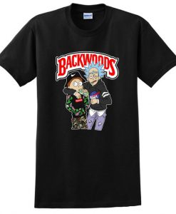 Rick and Morty Backwoods t shirt