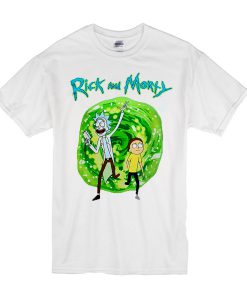 Rick and Morty Portal t shirt