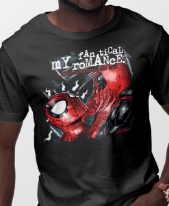 Spiderman Deadpool My Chemical Romance t shirt