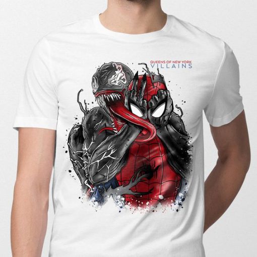 Spiderman Venom Queens of the Stone Age t shirt