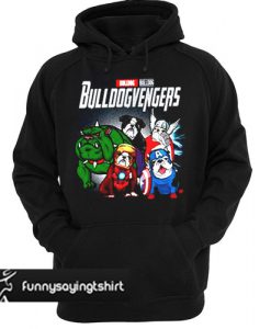 The Avengers Bulldog Bullvengers hoodie