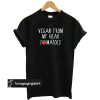 Vegan Quote Black t shirt
