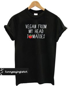 Vegan Quote Black t shirt