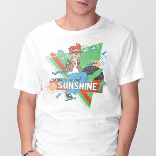 Walking on Sunshine Fry t shirt