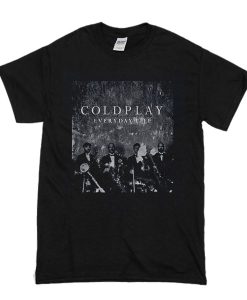 coldplay everyday life t shirt