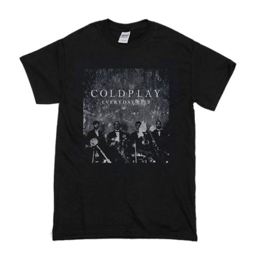 coldplay everyday life t shirt