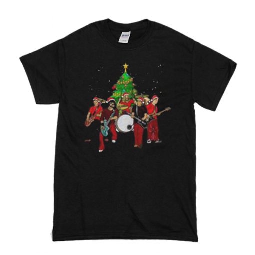 Foo Fighters Christmas Tree t shirt