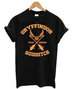 Gryffindor quidditch team seeker t shirt