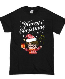 Harry Potter chibi happy christmas t shirt