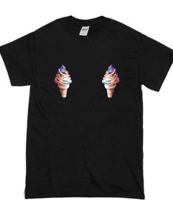 Ice Cream Boobs t shirt