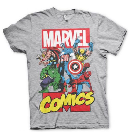 Marvel Comics Heroes t shirt