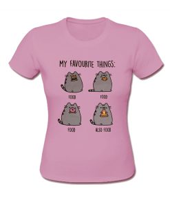 My Favorite Things Pusheen t shirt