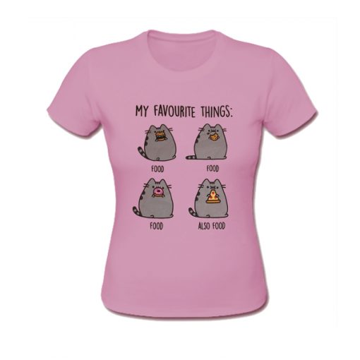 My Favorite Things Pusheen t shirt