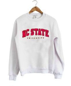 NC State University sweatshirt