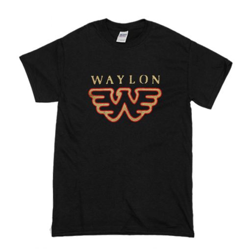 Waylon Jennings Logo t shirt