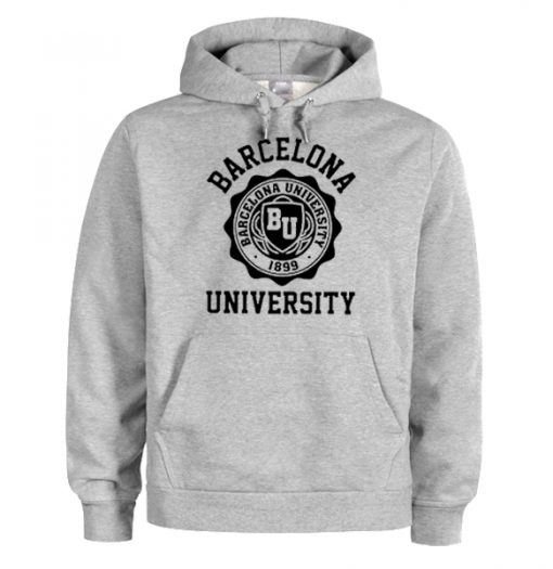 barcelona university dark hoodie