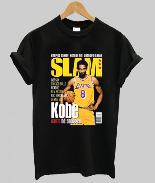 Kobe Bryant Cover Slam t shirt