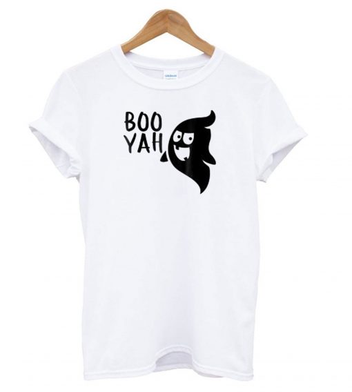 Booyah Ghost White t shirt