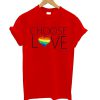 CHOOSE LOVE Red t shirt