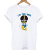 Duck Hodges I’m The Boss White t shirt