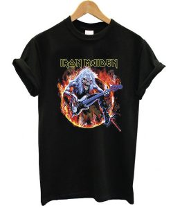 Eddie Bass Iron Maiden t shirt