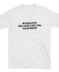 Feelings are just like the Weather t shirt