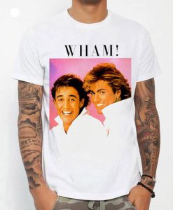 George Michael Wham! t shirt