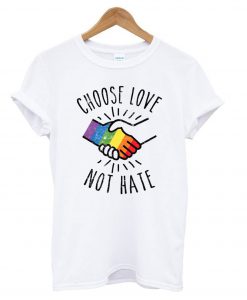 LGBT Ally Gay Pride Month Gifts Choose Love t shirt