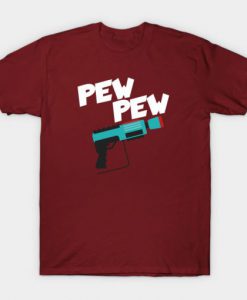 Lasertag pew pew t shirt