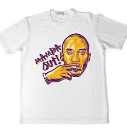 Mamba Out Kobe Bryant t shirt