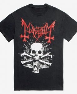 Mayhem Band Merch t shirt