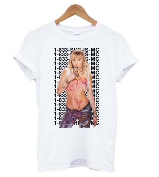 Miley Cyrus She Is Coming t shirt